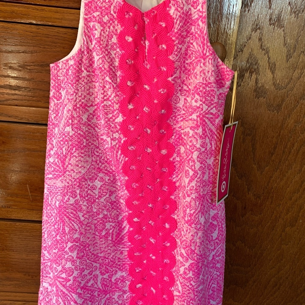 Lilly Pulitzer Shift Dress See Ya Later Size 5T NWT